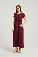 Load image into Gallery viewer, Women's Summer Casual Maxi Dress With Pocket