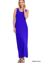 Load image into Gallery viewer, Sleeveless Flared Scoop Neck Maxi Dress
