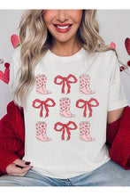 Load image into Gallery viewer, Croquette Cowgirl Valentine Graphic Tee