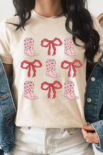 Load image into Gallery viewer, Croquette Cowgirl Valentine Graphic Tee