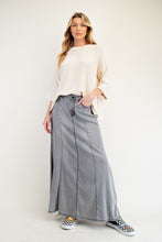 Load image into Gallery viewer, The Slate Maxi Skirt