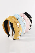 Load image into Gallery viewer, Pastel Flower Pearl Headband
