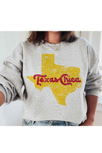 Load image into Gallery viewer, TEXAS CHICA GRAPHIC SWEATSHIRT
