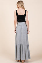 Load image into Gallery viewer, Solid Tiered Ruffle Skirt
