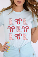 Load image into Gallery viewer, Croquette Cowgirl Valentine Graphic Tee
