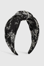 Load image into Gallery viewer, Toile Topknot Headband
