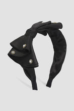 Load image into Gallery viewer, Elegant Solid Bow Headband
